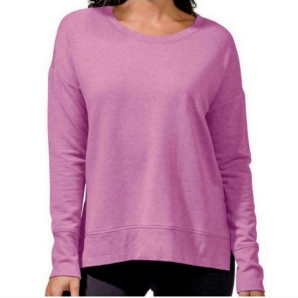 90 Degree By Reflex Tops - 90 DEGREE By Reflex Purple Sweatshirt Womans Plus Size XXL